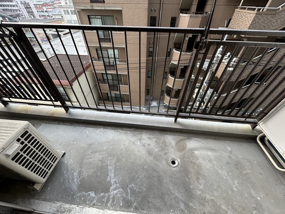 バルコニー　※別号室の写真です