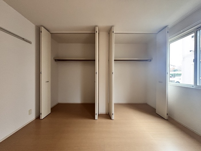 収納　大きなスペースがあり、収納には困りません