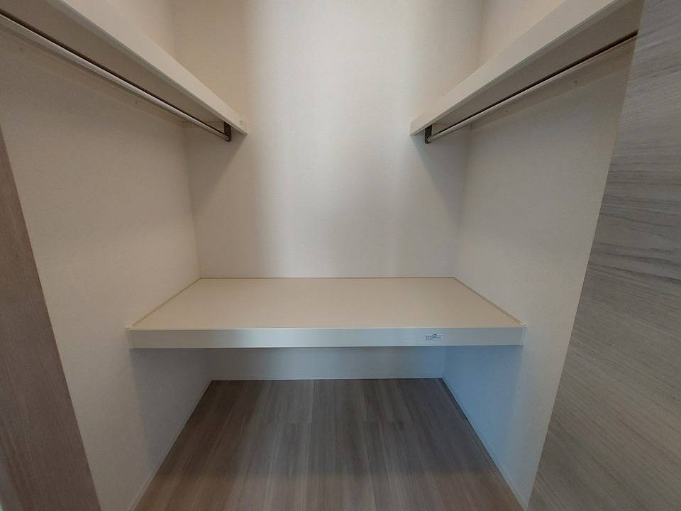 収納　ウォークインクローゼット