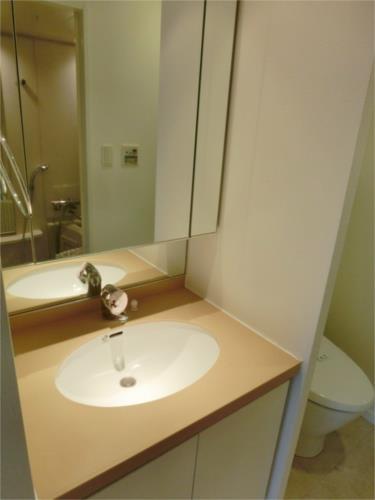 洗面設備　別部屋参照リノベーション前