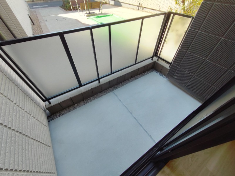 バルコニー　広めのバルコニーです