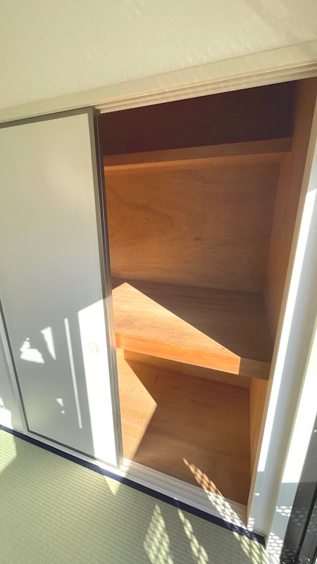 収納　※２Fの部屋の写真です