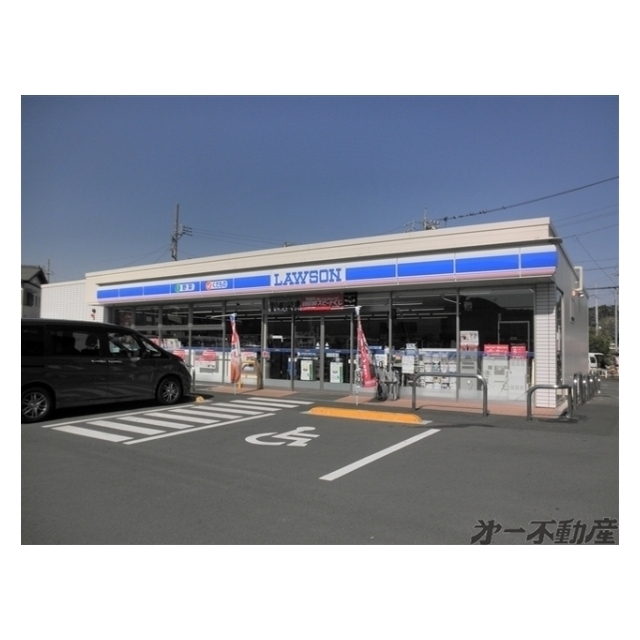 コンビニ　ローソン静岡新伝馬１丁目店（コンビニ）まで300m