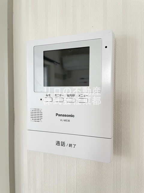 セキュリティ　訪問者が一目で分かるＴＶモニタ付インターホンです！