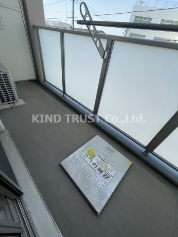 バルコニー　落ち着いた時間を過ごせるバルコニーです