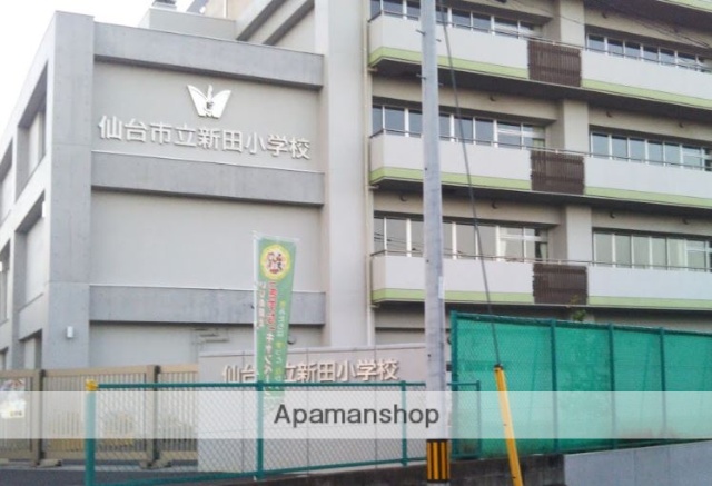 小学校　仙台市立新田小学校（小学校）まで662m