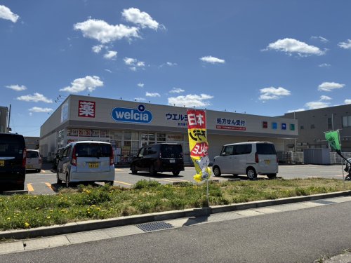 ドラックストア　ウエルシア 新潟東中野山店（ドラッグストア）まで1048m