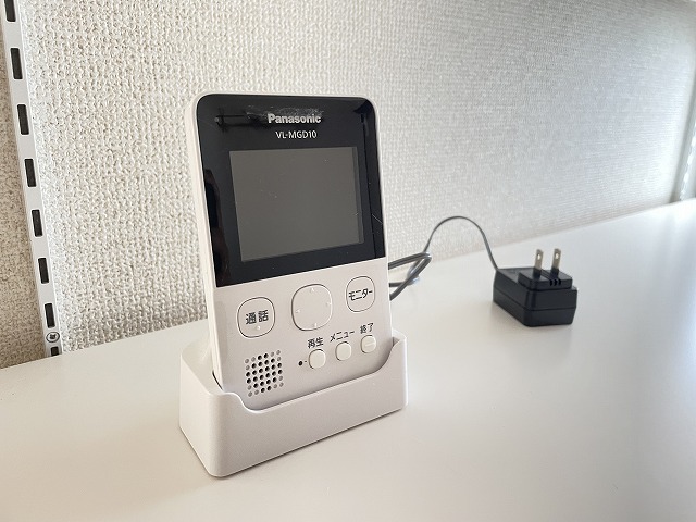 セキュリティ　防犯対策に有効なカメラ付きインターホン！録画機能が付いている