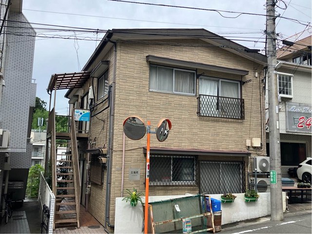 建物外観　猫ちゃん2匹までOKの2階建てアパートです☆小田急小田原線「