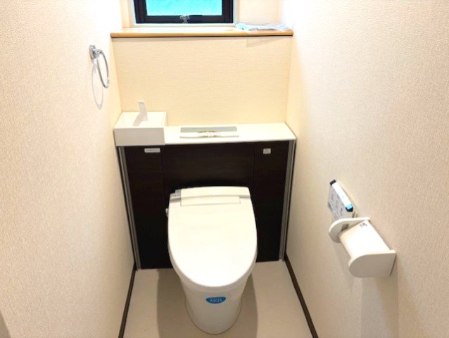 トイレ　ゆったりとした空間のトイレです