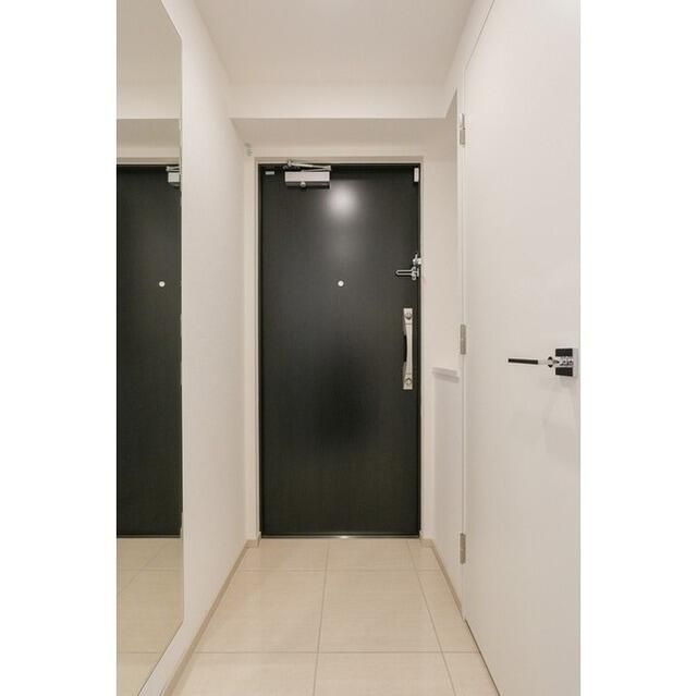 玄関　明るい玄関です