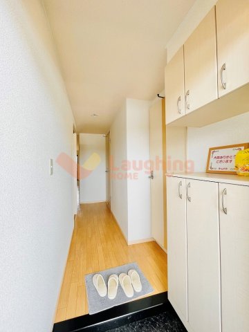 玄関　明るい玄関です