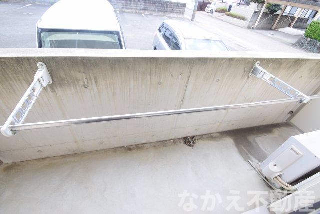 バルコニー　広々としたバルコニーです