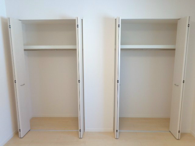 収納　収納完備でお部屋を広くお使いできます。