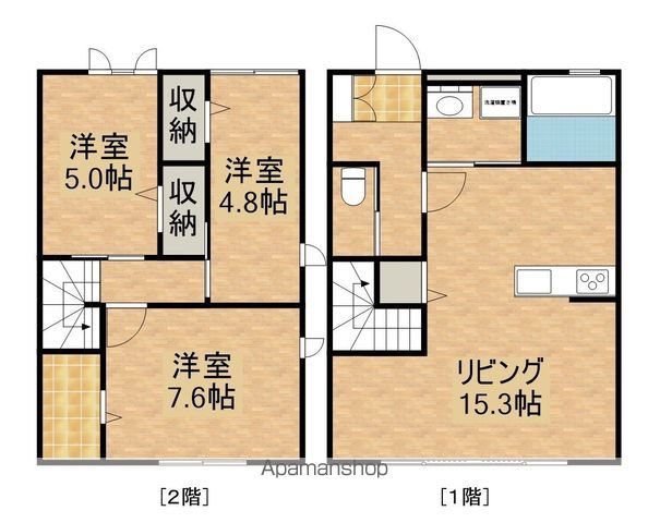 FriedenD棟の間取り写真