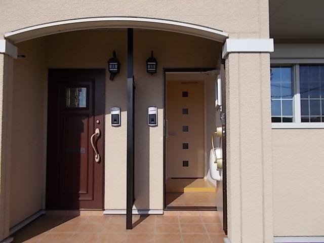 玄関　ゆったりとした玄関です