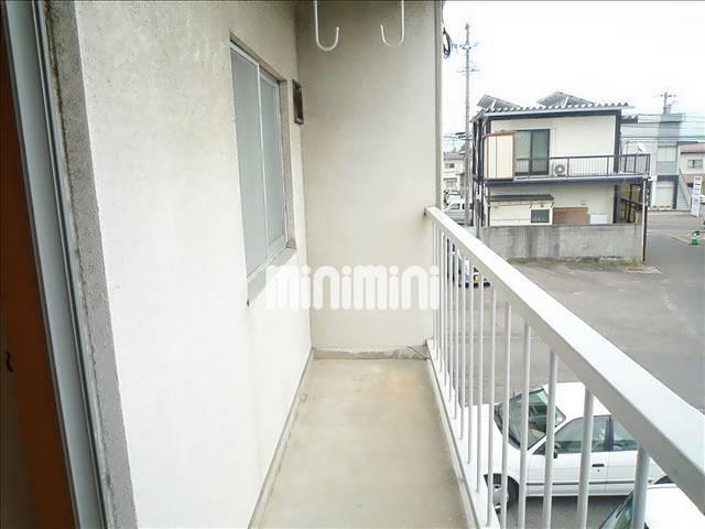 バルコニー　写真は他の部屋のものです。