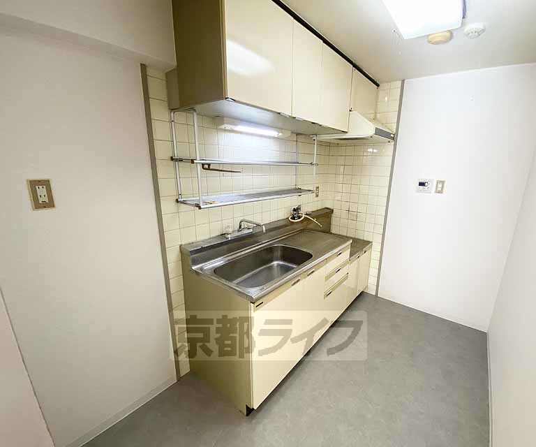 キッチン　ガスコンロ設置可