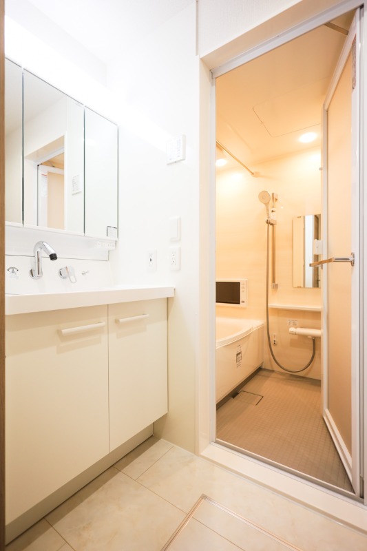 洗面設備　図面と現状に相違がある場合には現状を優先