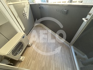 バルコニー　エスリードレジデンス大阪谷町ザ・マークス　バルコニー