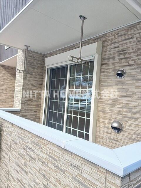 バルコニー　南向きの日当たり良好のお部屋です(^^)