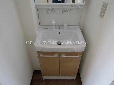 洗面設備　写真は別号室