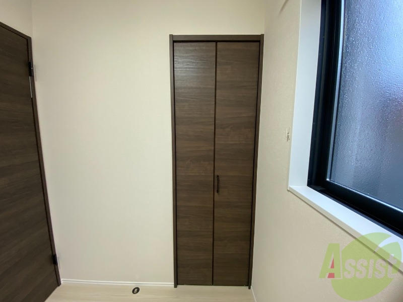 収納　ここに収納があります。収納があると部屋が広く使えます。