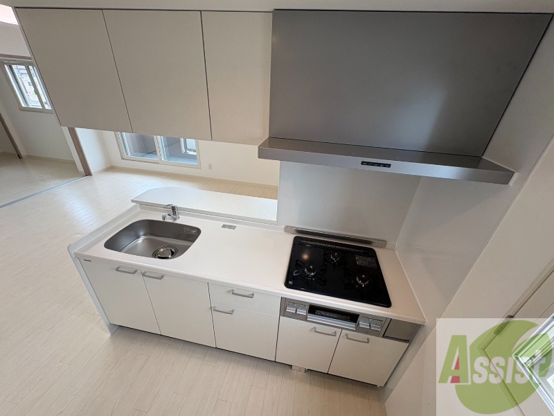 キッチン　システムキッチンなので、すぐお料理に使えます！