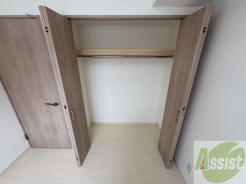 収納　収納もバッチリあるのでお部屋が片付きますよ！