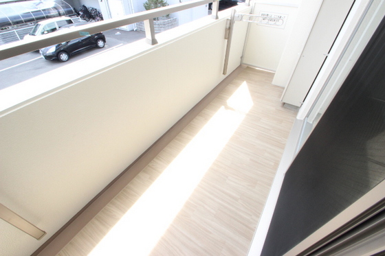 バルコニー　※別部屋の写真です