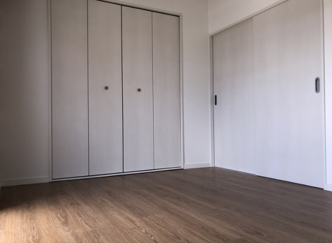 収納　たっぷりとした収納スペースです