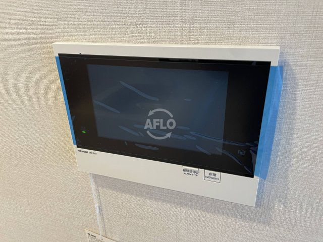セキュリティ　スプランディッド弁天町WEST　モニター付きインターホン