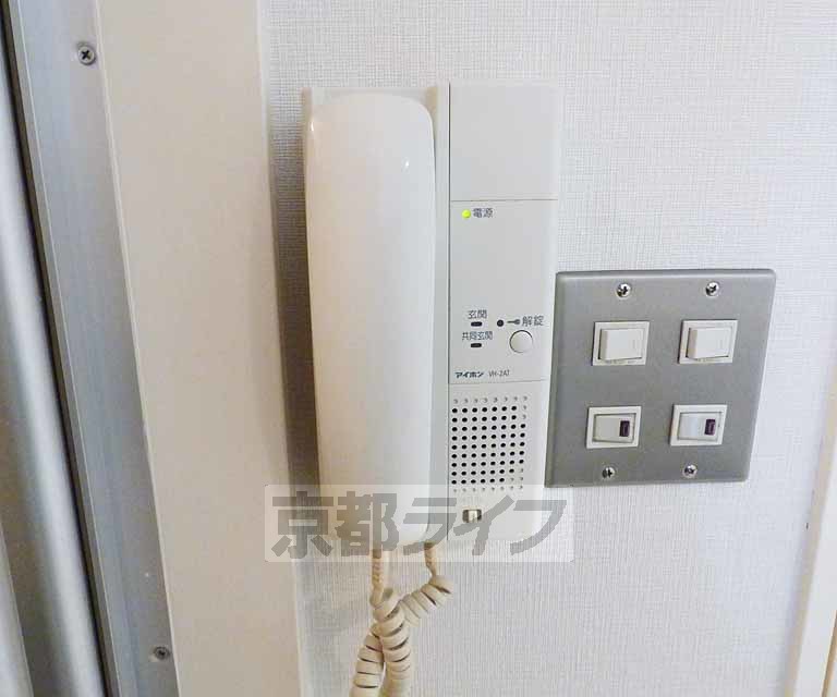 セキュリティ　インターホンです。