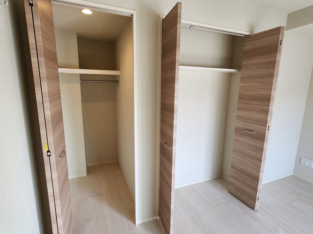 収納　ウォークインクローゼット付き