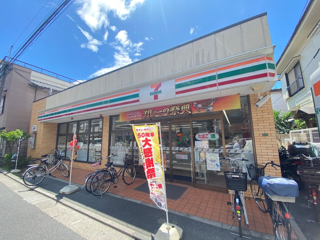 コンビニ　セブンイレブン 千住寿町店（コンビニ）まで223m