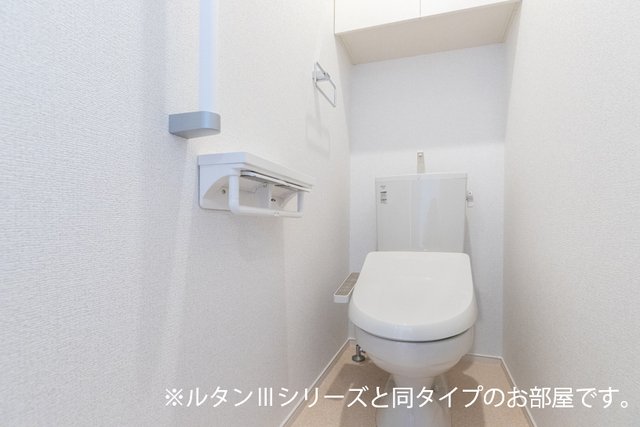 トイレ　ゆったりとした空間のトイレです