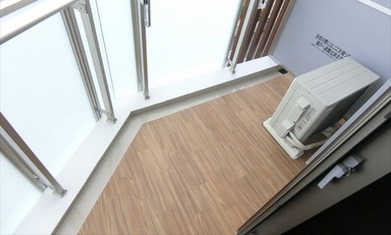 バルコニー　他号室のお写真です