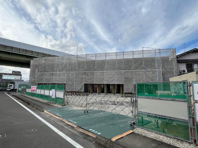 建物外観　建築現場