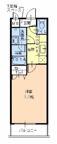 さとのI番館の間取り写真