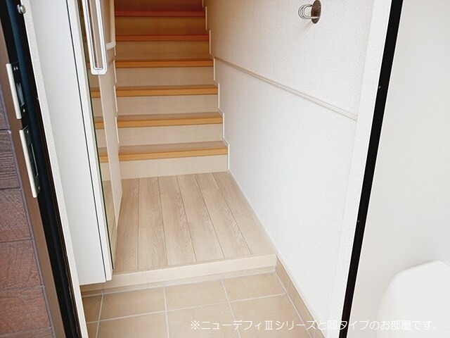 玄関　施工イメージです。