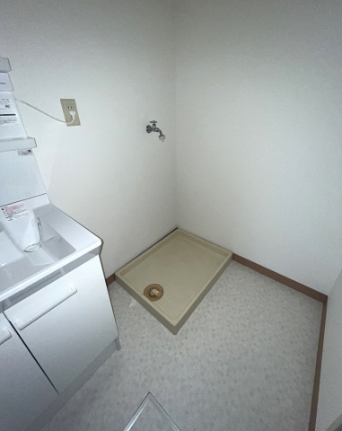 洗面設備　洗面脱衣所になってます