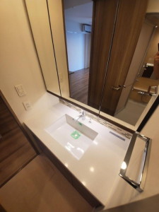 洗面設備　他部屋参考写真です。