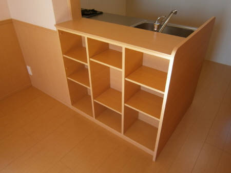 その他　カウンターは棚になっています。