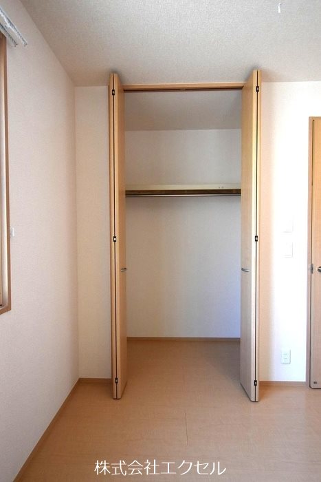 収納　クローゼット完備。