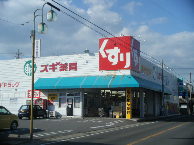 ドラックストア　スギ薬局　市場店（ドラッグストア）まで322m
