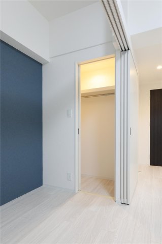収納　建築中のためモデルルームのお写真になります。