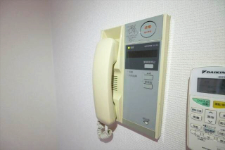 セキュリティ　インターホンです