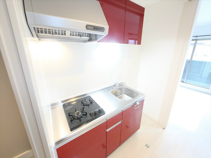 キッチン　システムキッチン（ガス2口コンロ付）