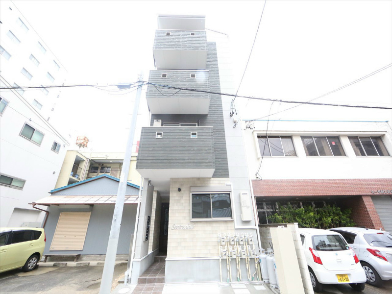 建物外観　外観　オートロック付　防犯カメラ　デザイナーズ