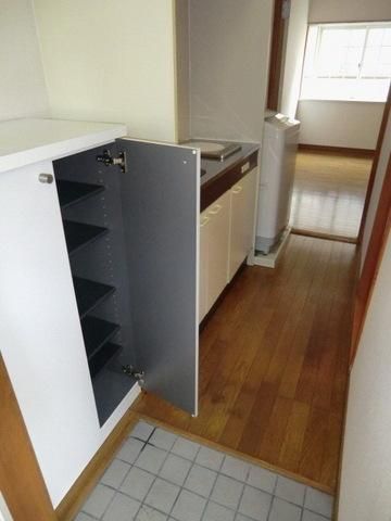 玄関　シューズボックス付きの玄関